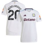aston villa adidas away shirt 2024-25 – womens with nedeljković 20 printing Collection - Official Aston Villa Shirts & Jerseys