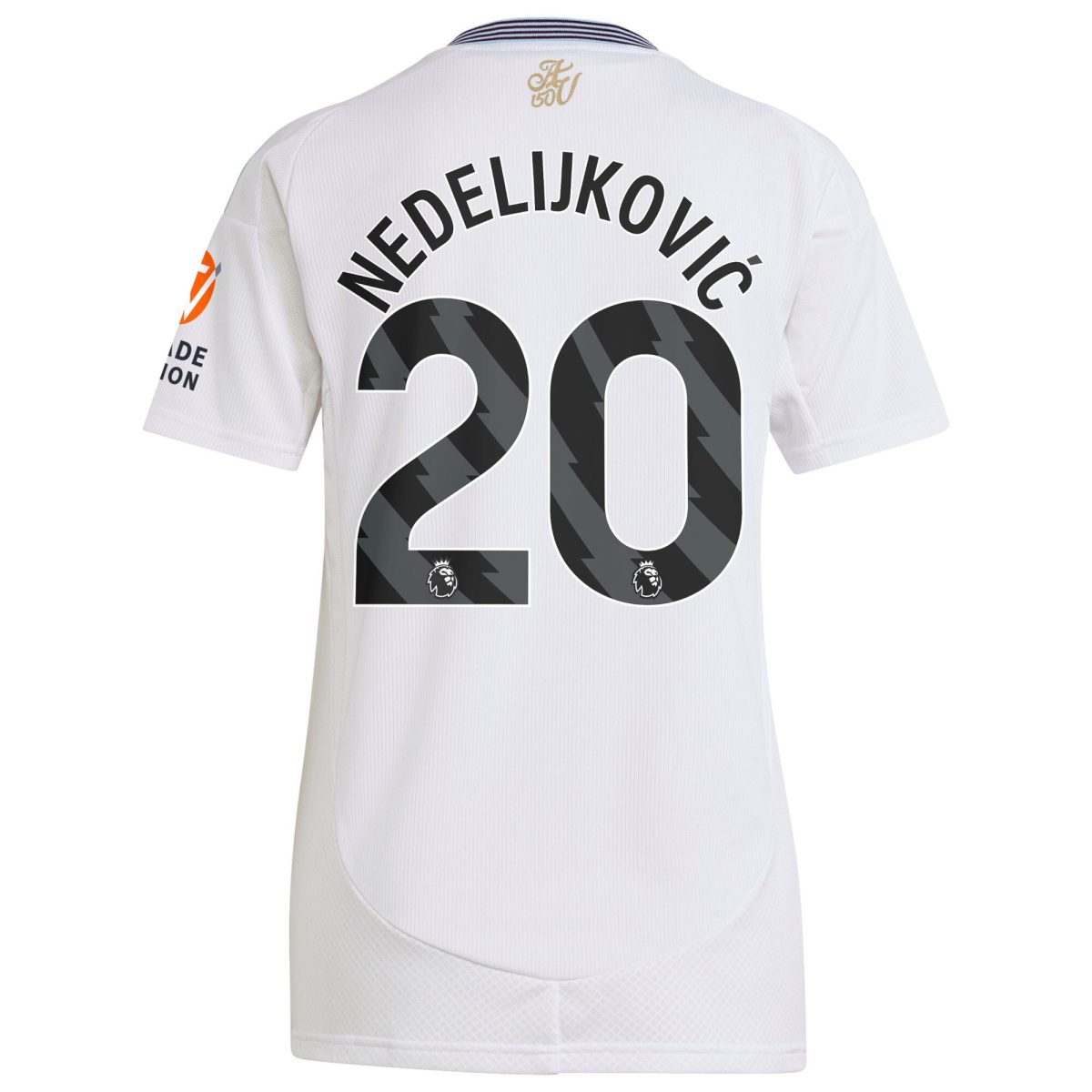 aston villa adidas away shirt 2024-25 – womens with nedeljković 20 printing Collection - Official Aston Villa Shirts & Jerseys