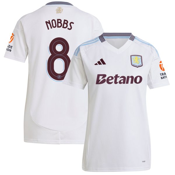 aston villa adidas away shirt 2024-25 – womens with nobbs 8 cup printing Collection - Official Aston Villa Shirts & Jerseys