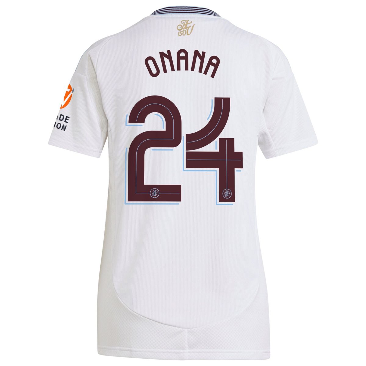 aston villa adidas away shirt 2024-25 – womens with onana 24 cup printing Collection - Official Aston Villa Shirts & Jerseys