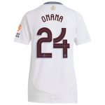 aston villa adidas away shirt 2024-25 – womens with onana 24 cup printing Collection - Official Aston Villa Shirts & Jerseys