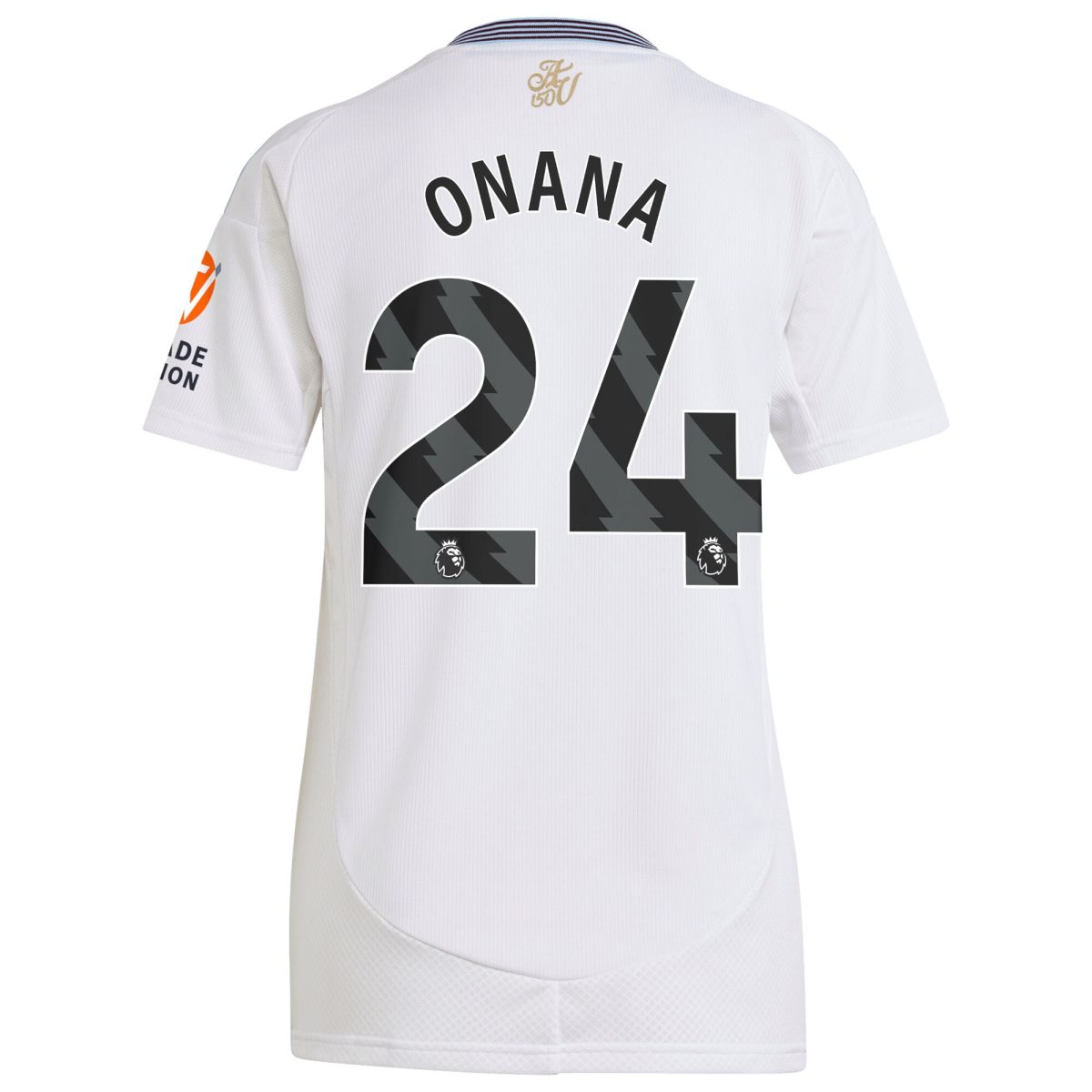 aston villa adidas away shirt 2024-25 – womens with onana 24 printing Collection - Official Aston Villa Shirts & Jerseys