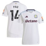 aston villa adidas away shirt 2024-25 – womens with pau 14 printing Collection - Official Aston Villa Shirts & Jerseys