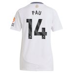 aston villa adidas away shirt 2024-25 – womens with pau 14 printing Collection - Official Aston Villa Shirts & Jerseys