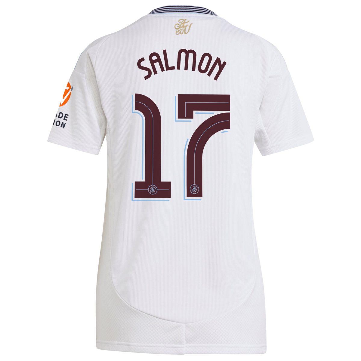 aston villa adidas away shirt 2024-25 – womens with salmon 17 cup printing Collection - Official Aston Villa Shirts & Jerseys