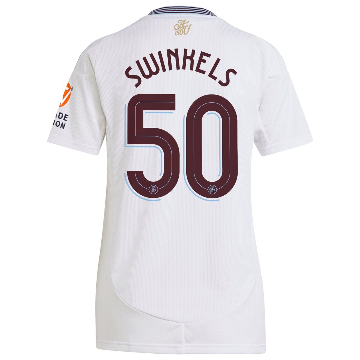 aston villa adidas away shirt 2024-25 – womens with swinkels 50 cup printing Collection - Official Aston Villa Shirts & Jerseys