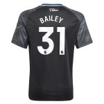 aston villa adidas away shirt 2025-26 – kids with bailey 31 printing Collection - Official Aston Villa Shirts & Jerseys