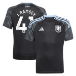 aston villa adidas away shirt 2025-26 – kids with j. ramsey 41 printing Collection - Official Aston Villa Shirts & Jerseys