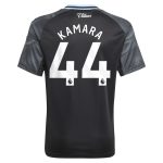 aston villa adidas away shirt 2025-26 – kids with kamara 44 printing Collection - Official Aston Villa Shirts & Jerseys