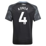 aston villa adidas away shirt 2025-26 – kids with konsa 4 printing Collection - Official Aston Villa Shirts & Jerseys