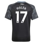 aston villa adidas away shirt 2025-26 – kids with malen 17 printing Collection - Official Aston Villa Shirts & Jerseys