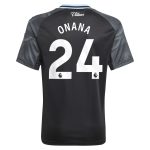 aston villa adidas away shirt 2025-26 – kids with onana 24 printing Collection - Official Aston Villa Shirts & Jerseys