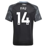aston villa adidas away shirt 2025-26 – kids with pau 14 printing Collection - Official Aston Villa Shirts & Jerseys