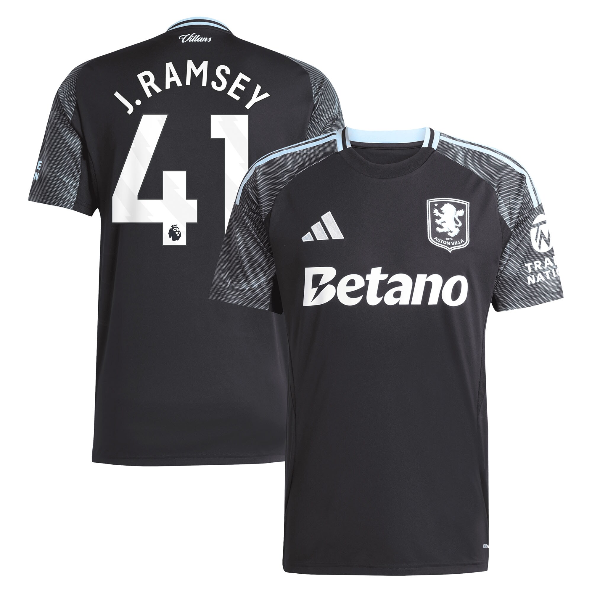 aston villa adidas away shirt 2025-26 with j. ramsey 41 printing Collection - Official Aston Villa Shirts & Jerseys