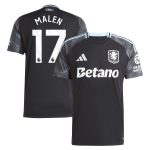 aston villa adidas away shirt 2025-26 with malen 17 printing Collection - Official Aston Villa Shirts & Jerseys