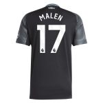 aston villa adidas away shirt 2025-26 with malen 17 printing Collection - Official Aston Villa Shirts & Jerseys