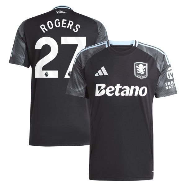 aston villa adidas away shirt 2025-26 with rogers 27 printing Collection - Official Aston Villa Shirts & Jerseys