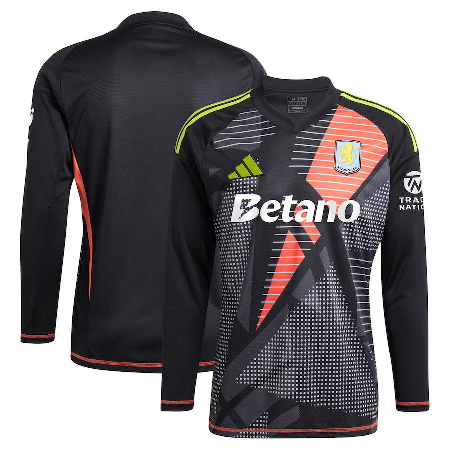 aston villa adidas goalkeeper shirt 2024-25 – long sleeve – 201964001 Collection - Official Aston Villa Shirts & Jerseys