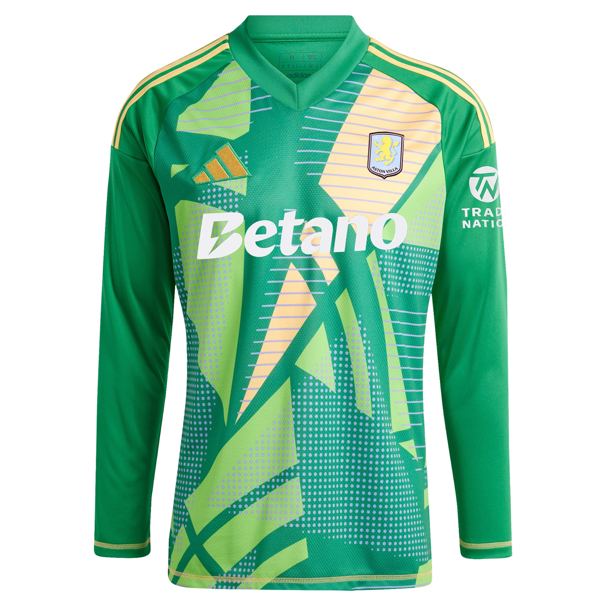 aston villa adidas goalkeeper shirt 2024-25 – long sleeve – 201964009 with custom printing Collection - Official Aston Villa Shirts & Jerseys