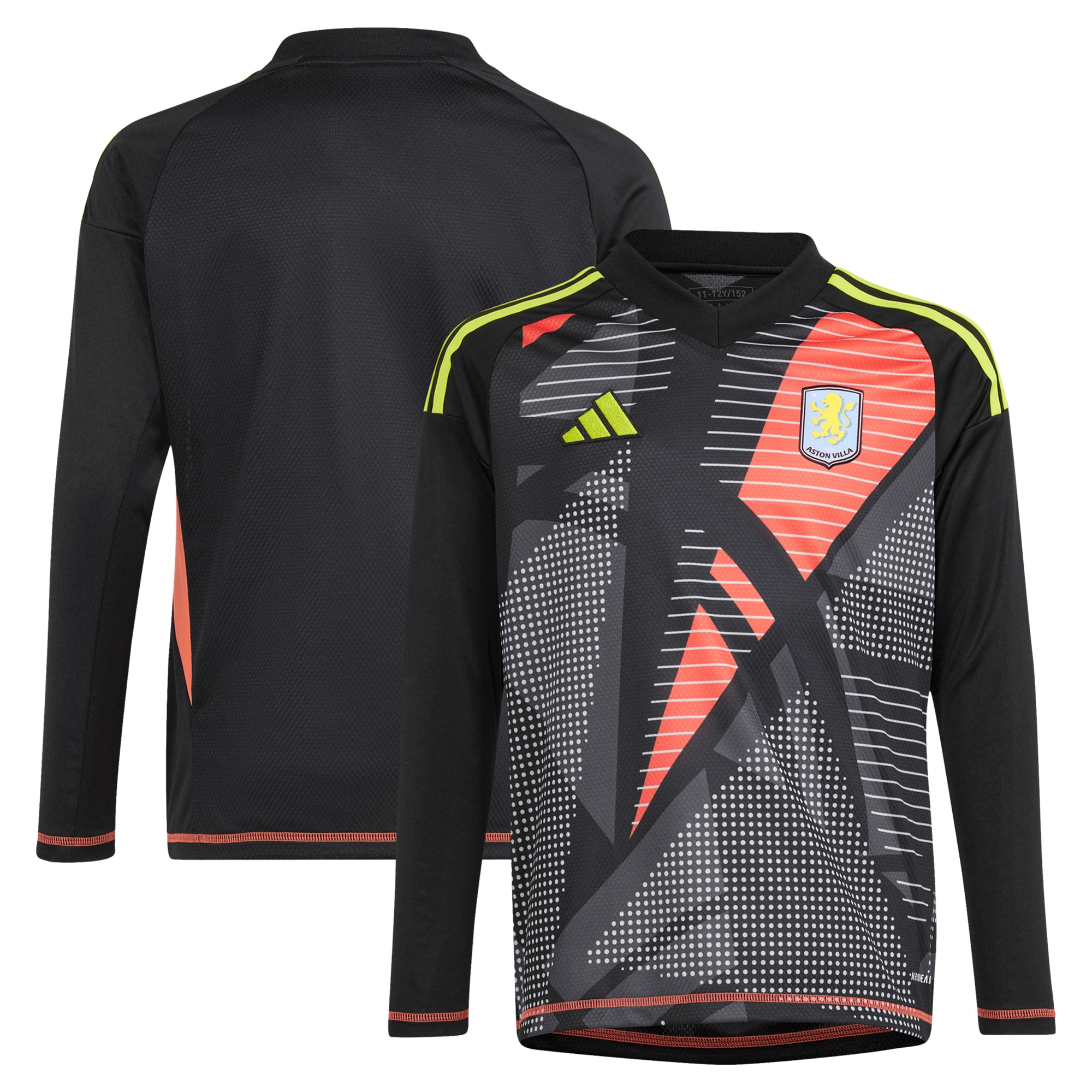 aston villa adidas goalkeeper shirt 2024-25 – long sleeve – kids – 201964003 Collection - Official Aston Villa Shirts & Jerseys