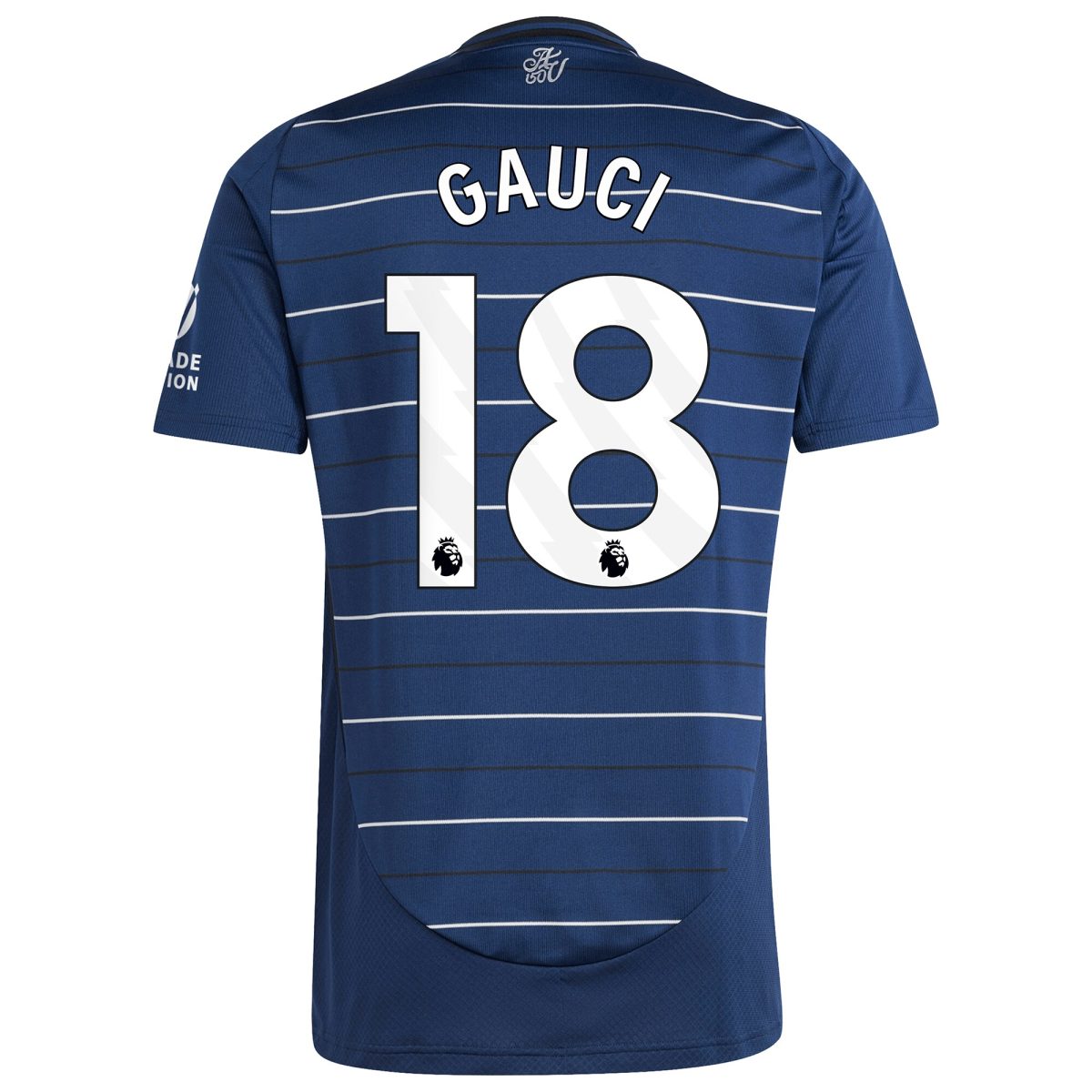 aston villa adidas goalkeeper shirt 2024-25 – long sleeve with gauci 18 printing – 202030972 Collection - Official Aston Villa Shirts & Jerseys