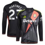 aston villa adidas goalkeeper shirt 2024-25 – long sleeve with martinez 23 printing – 202028938 Collection - Official Aston Villa Shirts & Jerseys