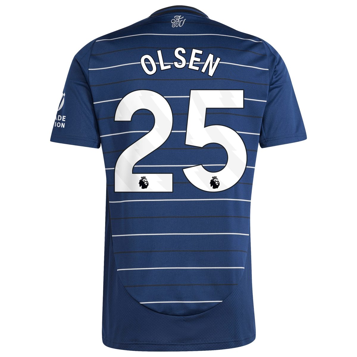 aston villa adidas goalkeeper shirt 2024-25 – long sleeve with olsen 25 printing – 202030975 Collection - Official Aston Villa Shirts & Jerseys