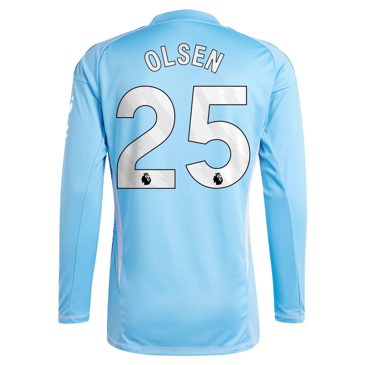 aston villa adidas goalkeeper shirt 2024-25 – long sleeve with olsen 25 printing – 202030976 Collection - Official Aston Villa Shirts & Jerseys