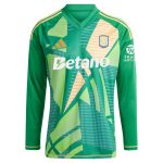 aston villa adidas goalkeeper shirt 2024-25 – long sleeve with olsen 25 printing Collection - Official Aston Villa Shirts & Jerseys