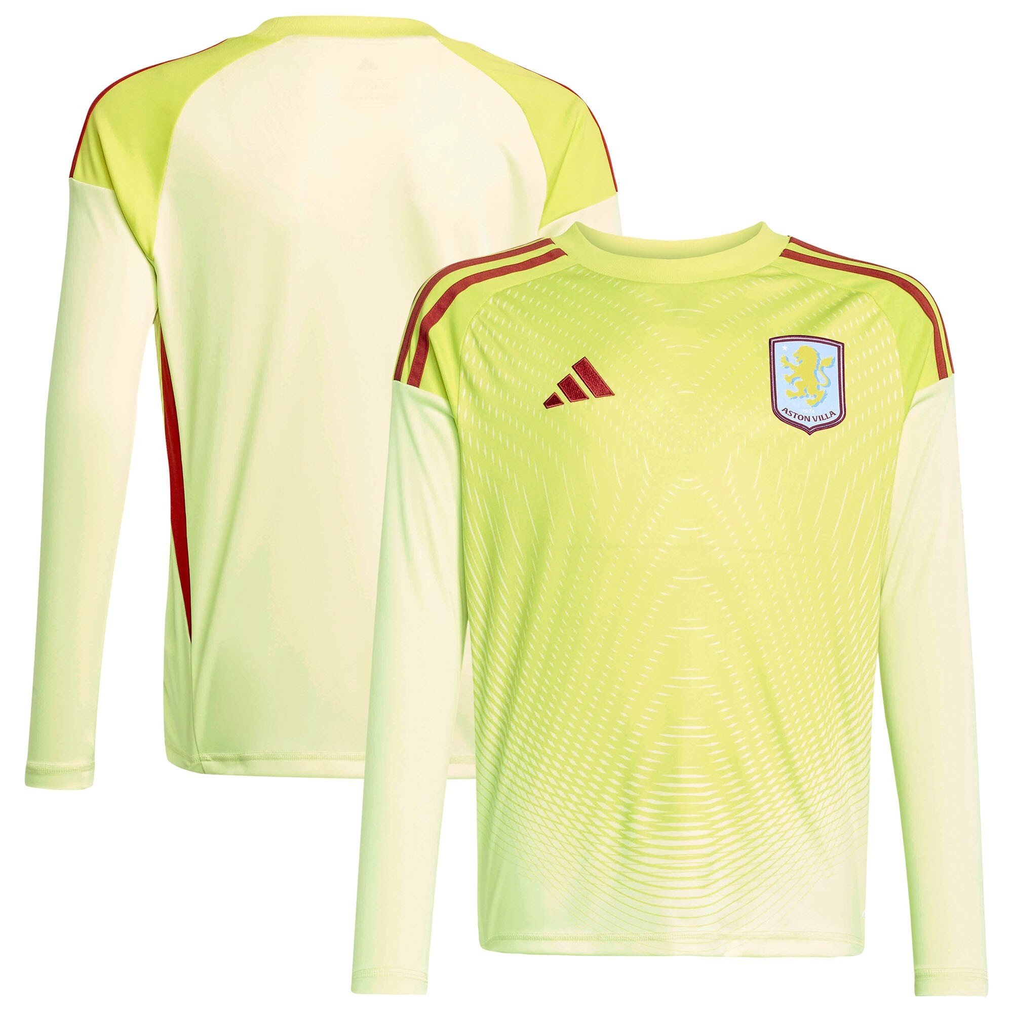 aston villa adidas goalkeeper shirt 2025-26 – long sleeve – kids Collection - Official Aston Villa Shirts & Jerseys