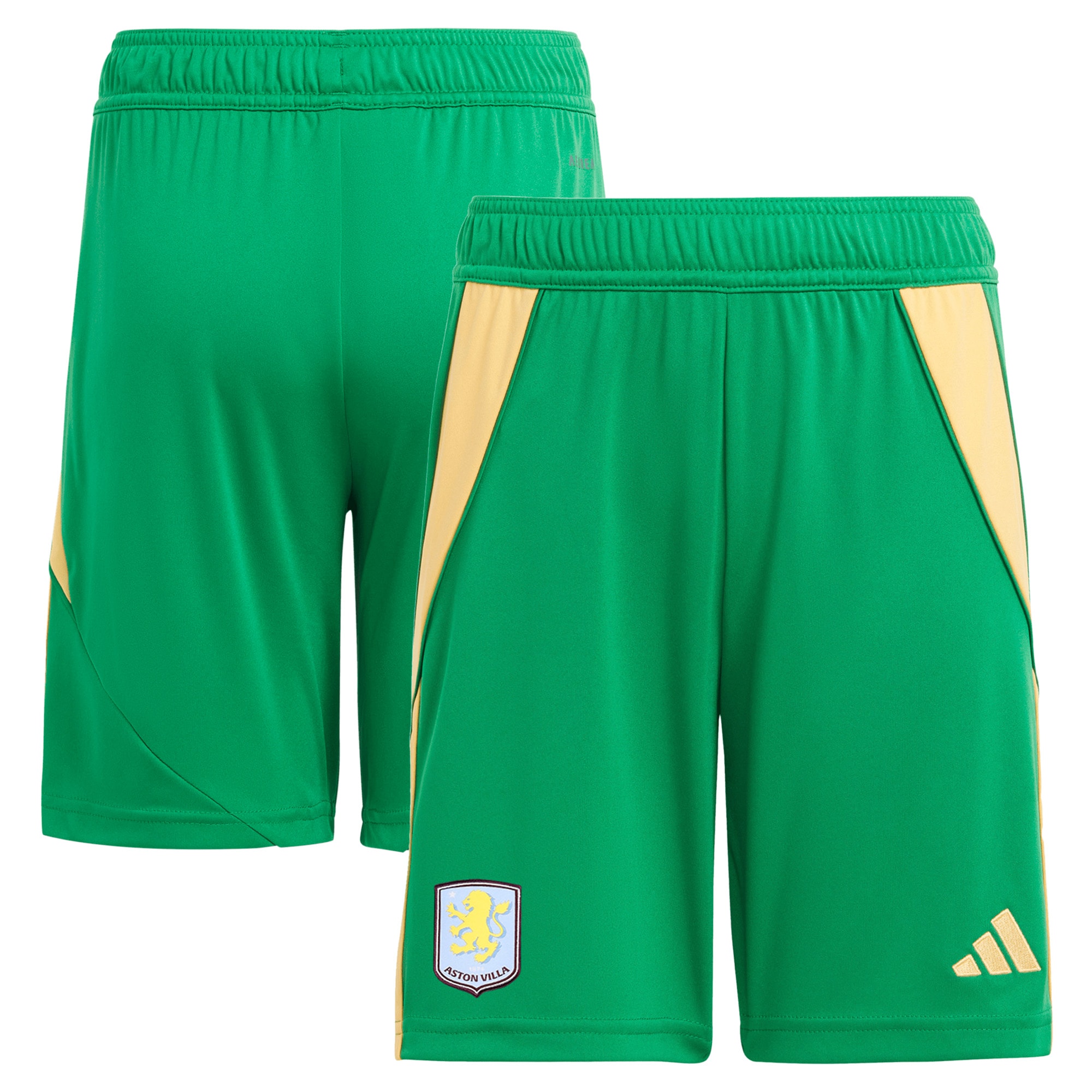 aston villa adidas goalkeeper shorts 2024-25 – kids – 201964012 with custom printing Collection - Official Aston Villa Shirts & Jerseys
