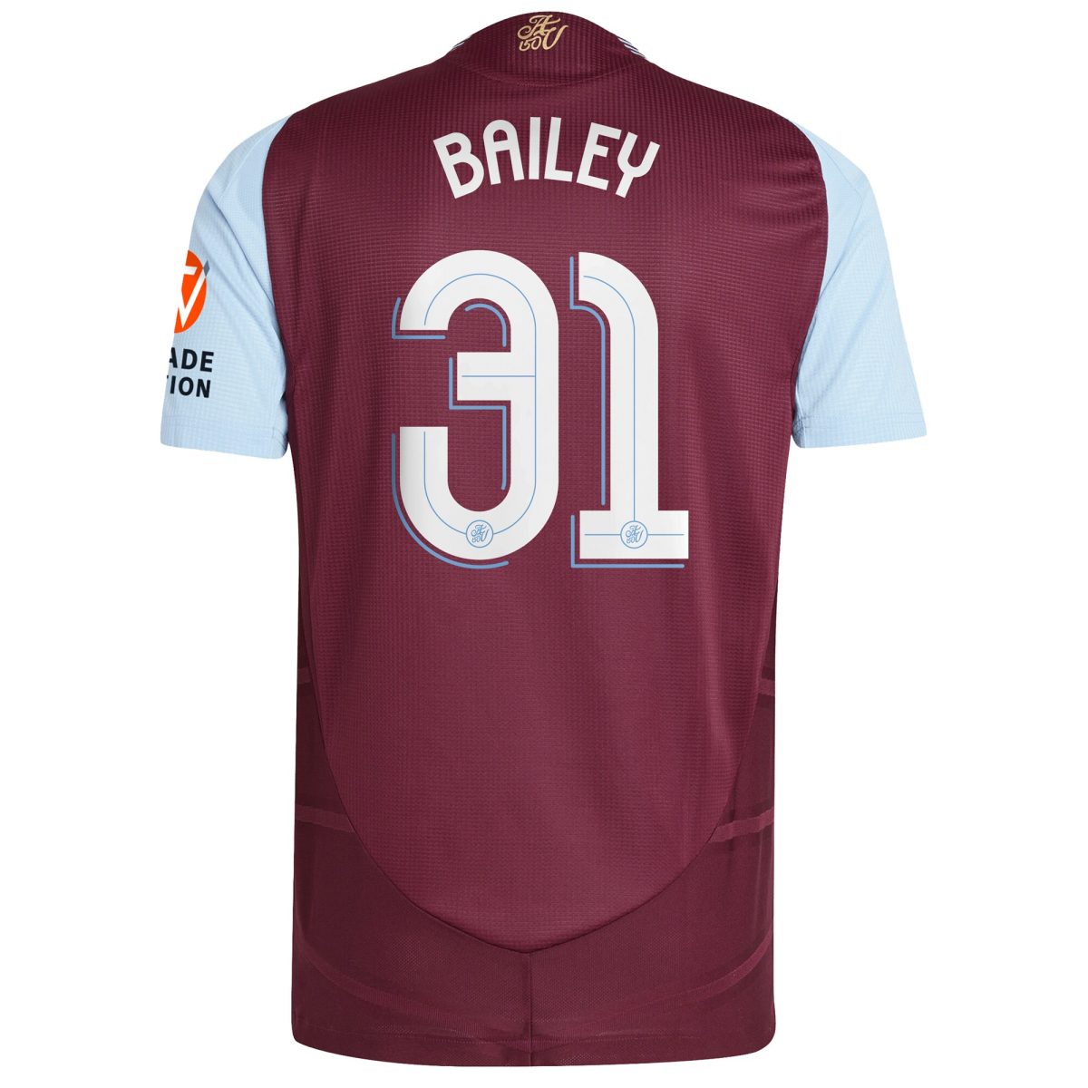 aston villa adidas home authentic shirt 2024-25 with bailey 31 cup printing Collection - Official Aston Villa Shirts & Jerseys