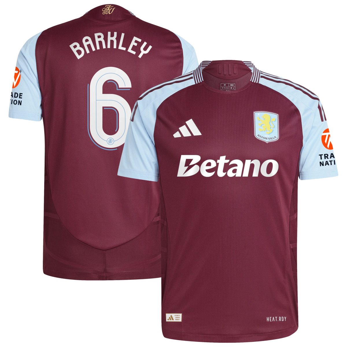 aston villa adidas home authentic shirt 2024-25 with barkley 6 cup printing Collection - Official Aston Villa Shirts & Jerseys