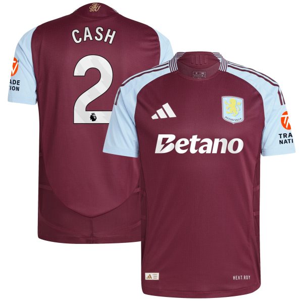 aston villa adidas home authentic shirt 2024-25 with cash 2 printing Collection - Official Aston Villa Shirts & Jerseys