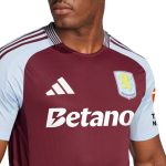 aston villa adidas home authentic shirt 2024-25 with custom printing Collection - Official Aston Villa Shirts & Jerseys