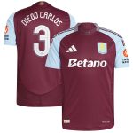 aston villa adidas home authentic shirt 2024-25 with diego carlos 3 cup printing Collection - Official Aston Villa Shirts & Jerseys