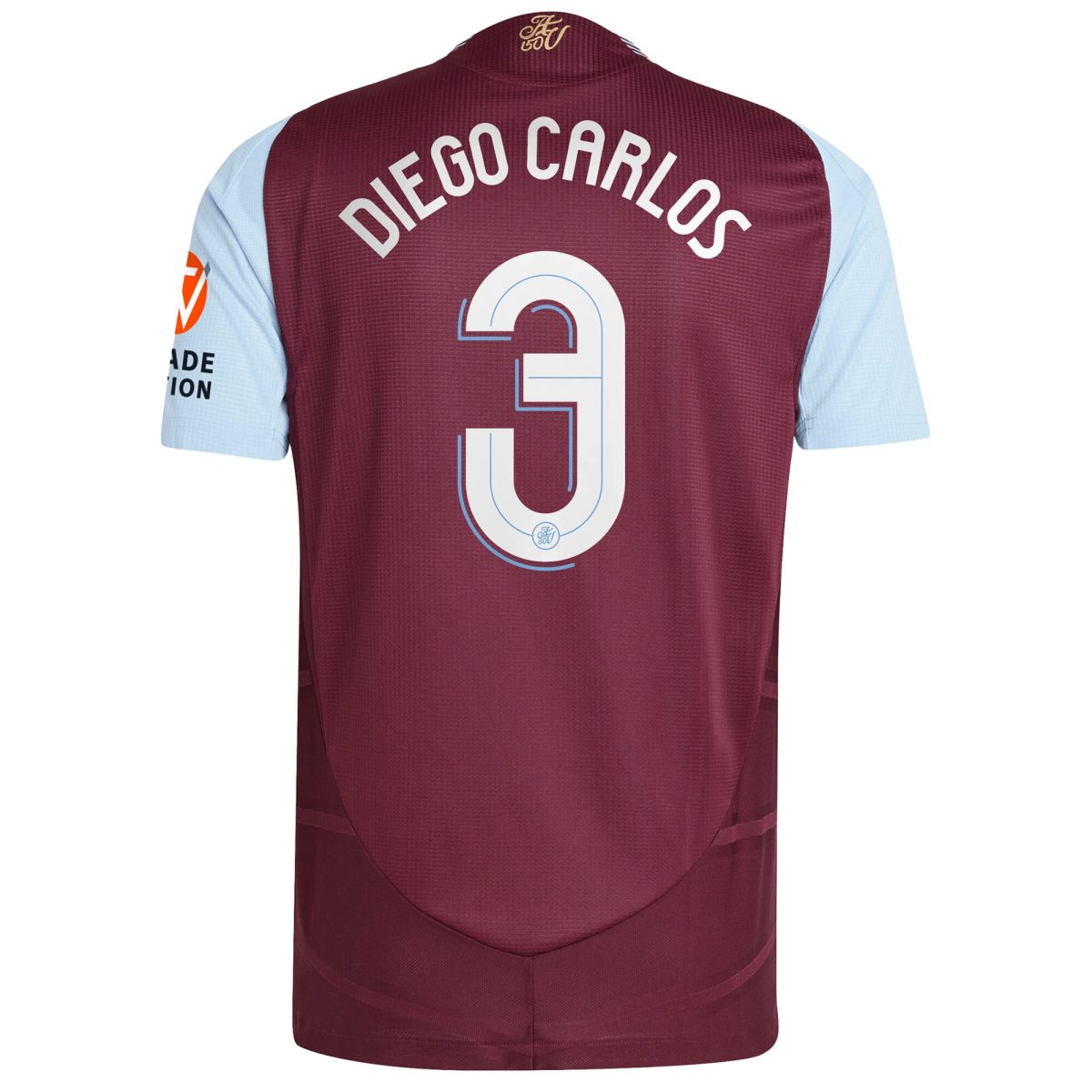aston villa adidas home authentic shirt 2024-25 with diego carlos 3 cup printing Collection - Official Aston Villa Shirts & Jerseys