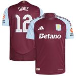 aston villa adidas home authentic shirt 2024-25 with digne 12 cup printing Collection - Official Aston Villa Shirts & Jerseys