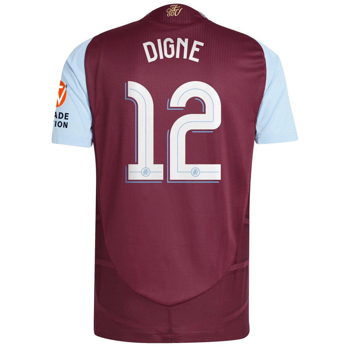 aston villa adidas home authentic shirt 2024-25 with digne 12 cup printing Collection - Official Aston Villa Shirts & Jerseys