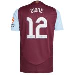 aston villa adidas home authentic shirt 2024-25 with digne 12 cup printing Collection - Official Aston Villa Shirts & Jerseys