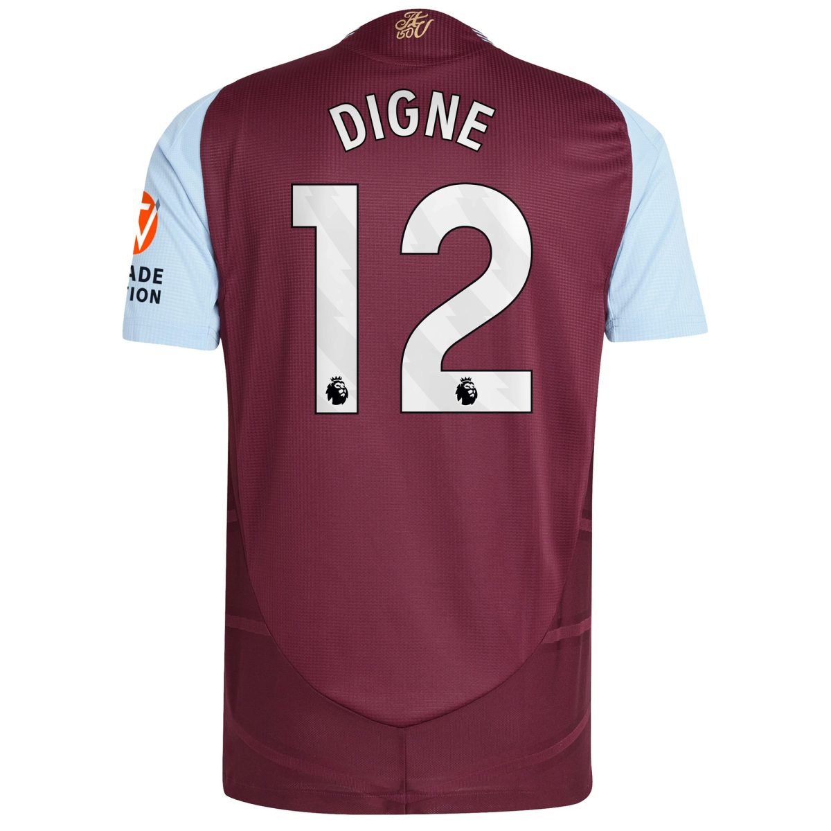 aston villa adidas home authentic shirt 2024-25 with digne 12 printing Collection - Official Aston Villa Shirts & Jerseys