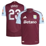 aston villa adidas home authentic shirt 2024-25 with grant 23 cup printing Collection - Official Aston Villa Shirts & Jerseys