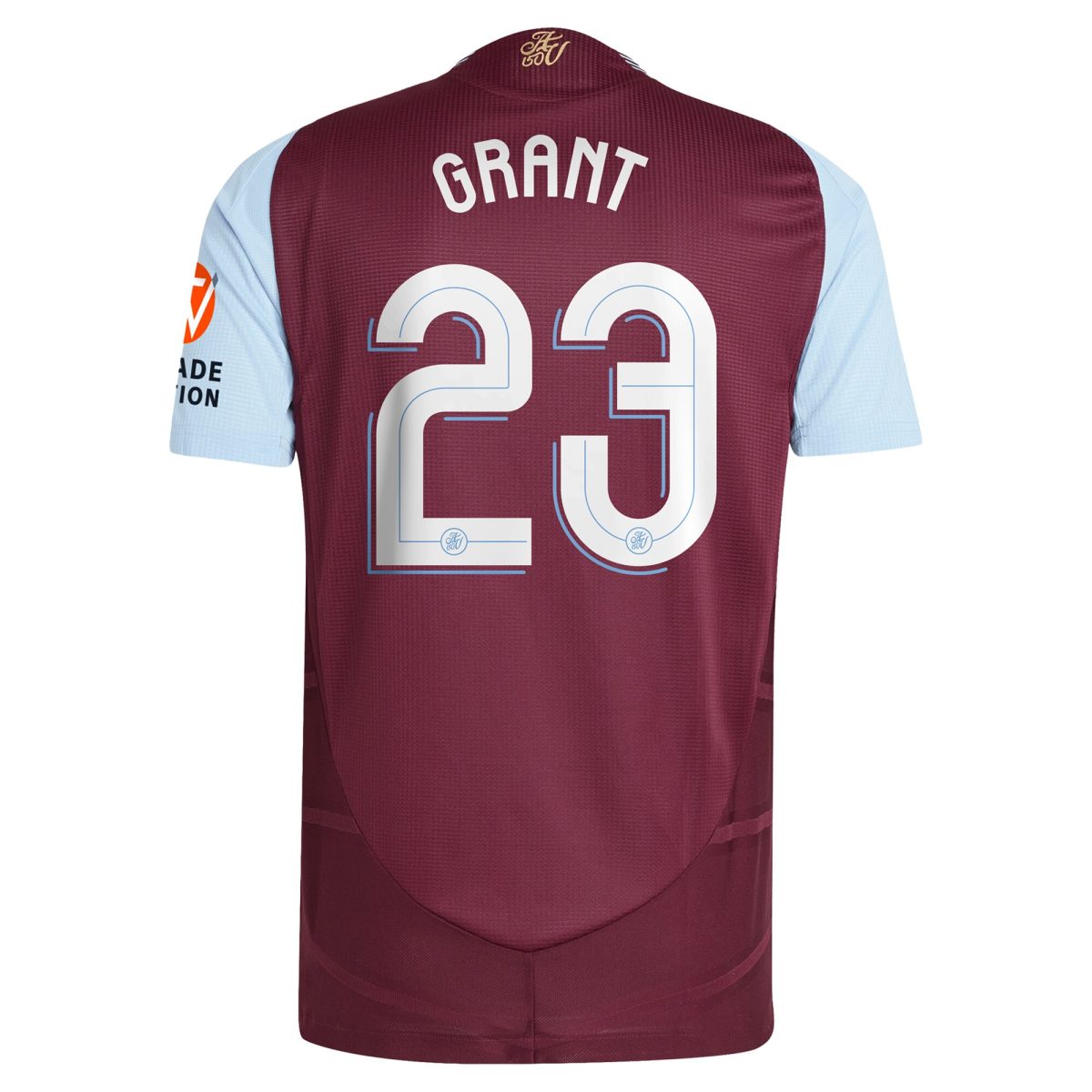 aston villa adidas home authentic shirt 2024-25 with grant 23 cup printing Collection - Official Aston Villa Shirts & Jerseys