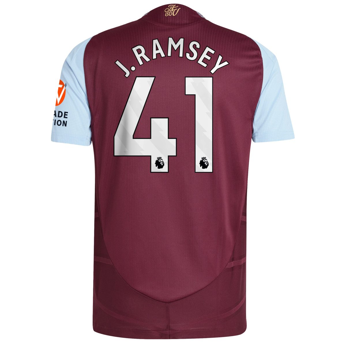 aston villa adidas home authentic shirt 2024-25 with j. ramsey 41 printing Collection - Official Aston Villa Shirts & Jerseys