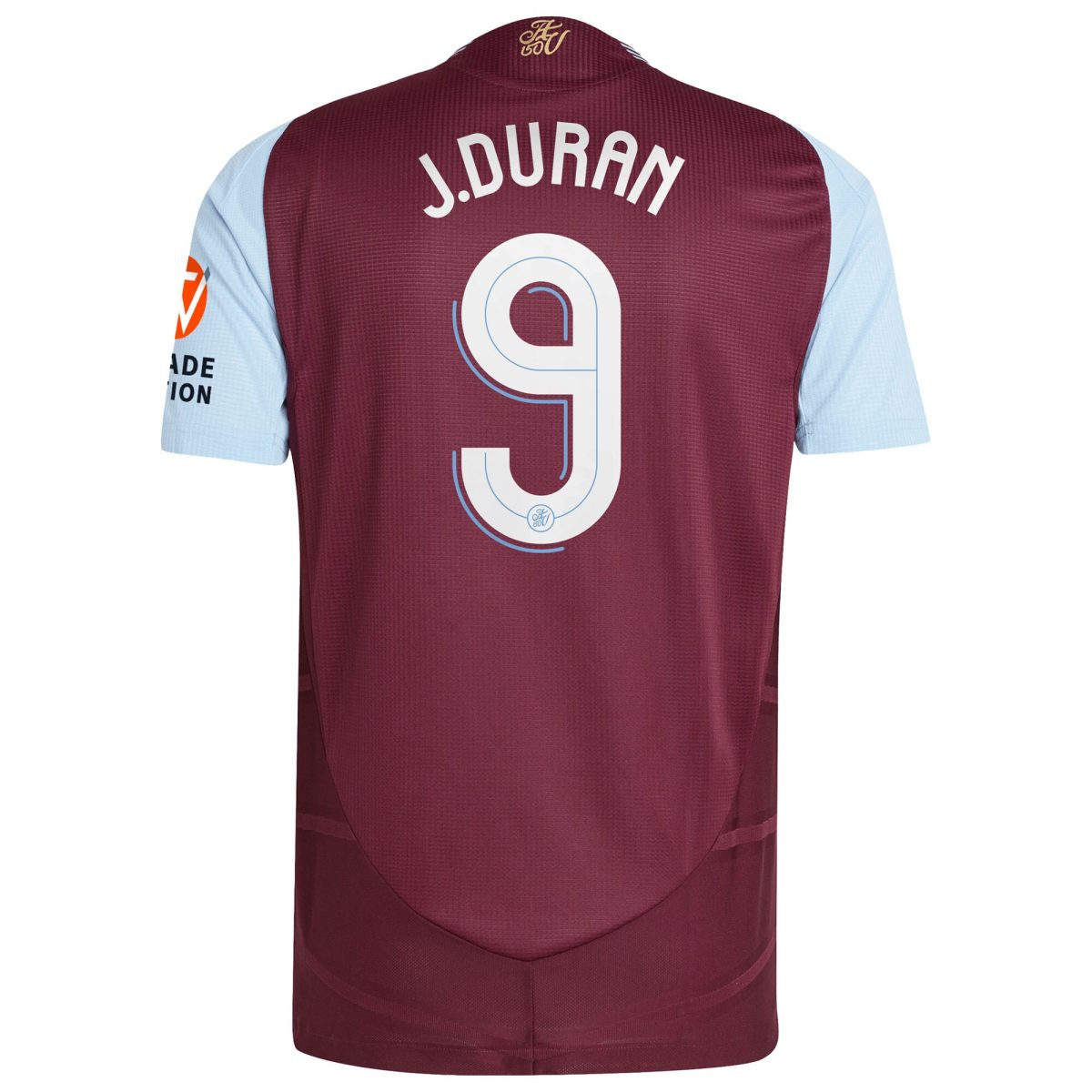 aston villa adidas home authentic shirt 2024-25 with j.duran 9 cup printing Collection - Official Aston Villa Shirts & Jerseys