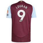 aston villa adidas home authentic shirt 2024-25 with j.duran 9 printing Collection - Official Aston Villa Shirts & Jerseys
