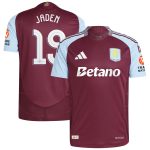 aston villa adidas home authentic shirt 2024-25 with jaden 19 cup printing Collection - Official Aston Villa Shirts & Jerseys