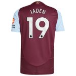 aston villa adidas home authentic shirt 2024-25 with jaden 19 printing Collection - Official Aston Villa Shirts & Jerseys