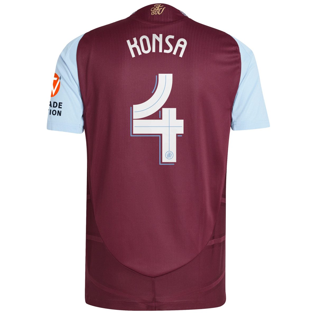 aston villa adidas home authentic shirt 2024-25 with konsa 4 cup printing Collection - Official Aston Villa Shirts & Jerseys