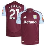 aston villa adidas home authentic shirt 2024-25 with m.asensio 21 printing Collection - Official Aston Villa Shirts & Jerseys
